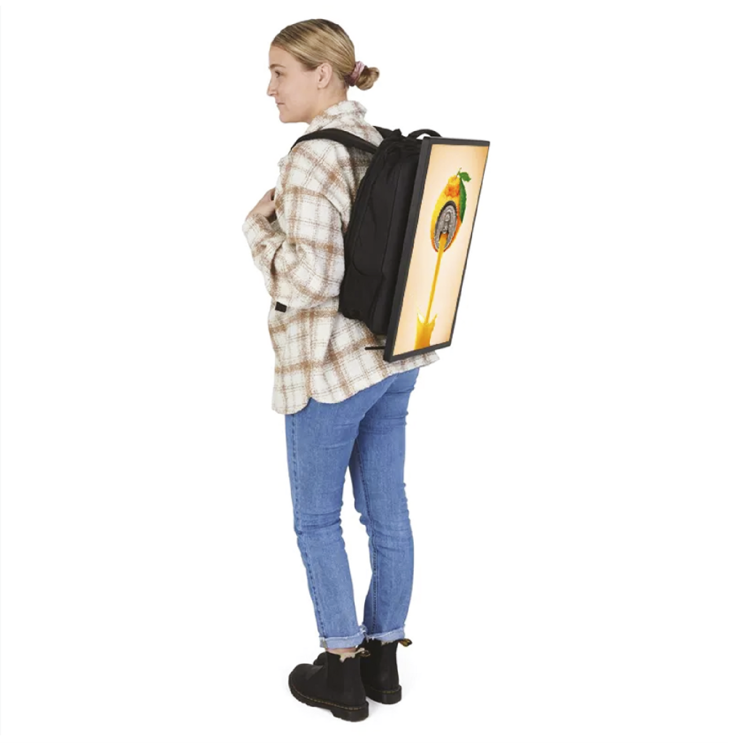 Backpack Werbedisplay 21” - 21"
